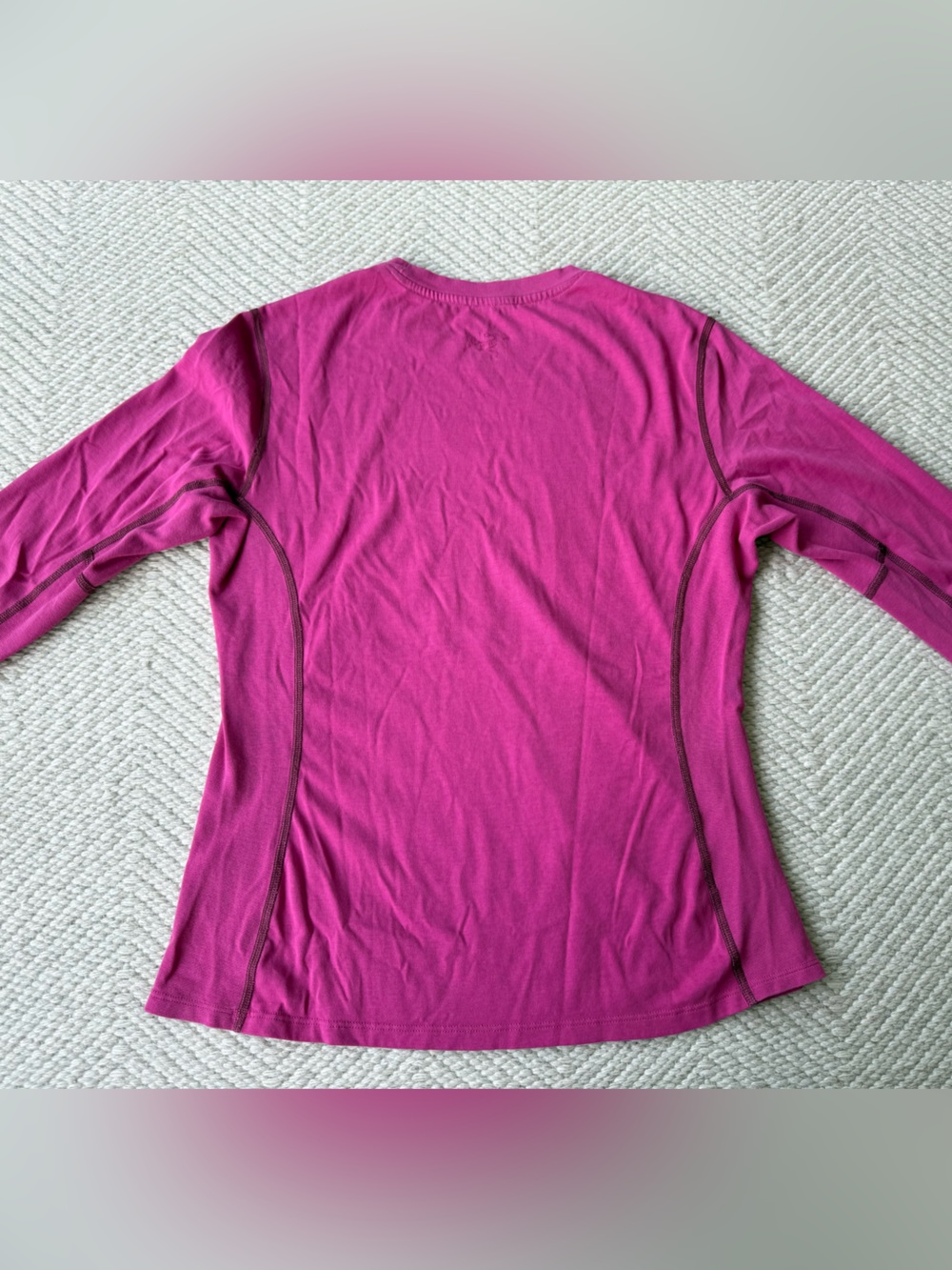 Arc'teryx Women's System A Long Sleeve Alesa T-Shirt in Pink sz L - Picture 3 of 7